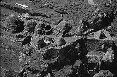 Aerial View of Monastic Complex